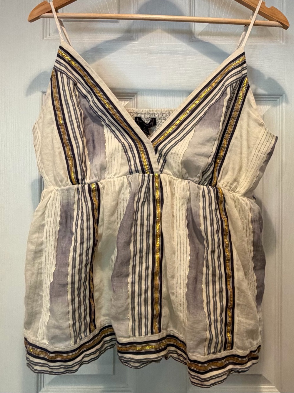 Banana Republic beach top, boho top, summer going out top, classic, preppy